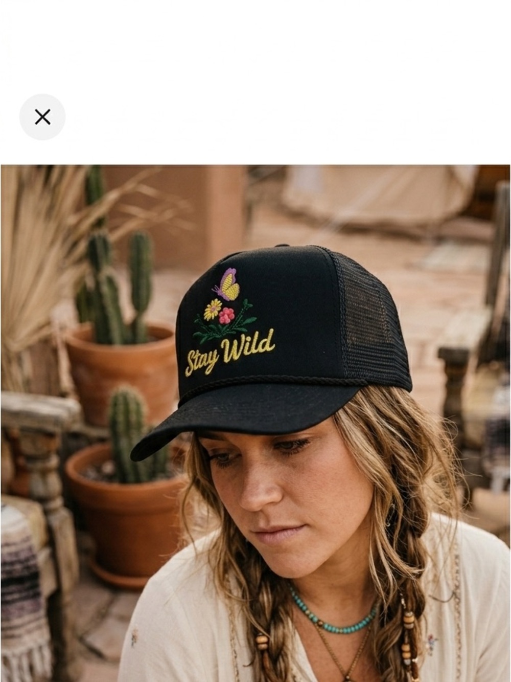 Simply Stitched Stay Wild Hat